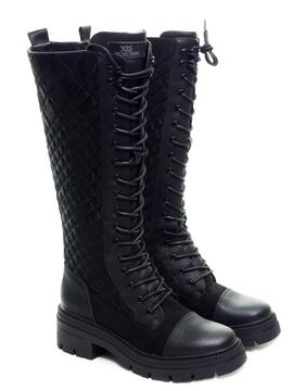 Bota Xti Negra Guata para Mujer