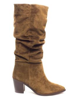 Bota Campera Alpe 21821101 Cuero para Mujer