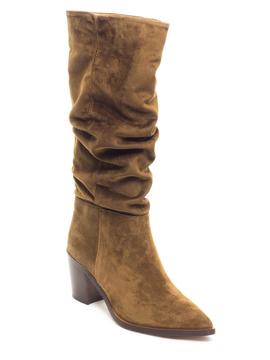 Bota Campera Alpe 21821101 Cuero para Mujer