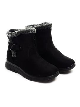 Botin Mysoft 20M554 Negro para Mujer