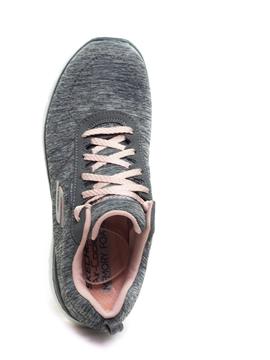 Deportivo Skechers 8888400 Gris para Mujer