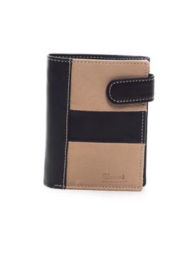 Billetera Blesrok 518 Beige-negro para Hombre