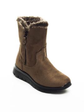 Botines MySoft 20M553 Taupe para Mujer