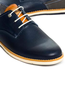 Zapato Pikolinos Jucar M4E-4104C1 Azul para Hombre