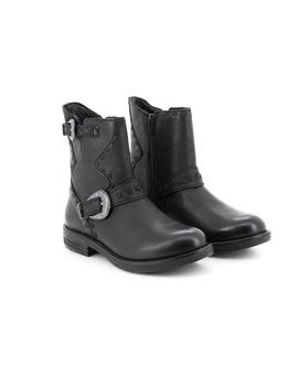 Bota Inuovo De Piel Negro COSMOS
