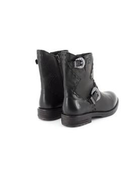 Bota Inuovo De Piel Negro COSMOS