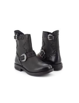 Bota Inuovo De Piel Negro COSMOS