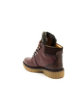 Botin Pikolinos De Piel Granate BRUSELAS W0U-8659