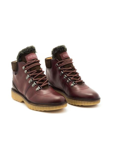 Botines Pikolinos BRUSELAS W0U 8659 Burdeos para mujer e