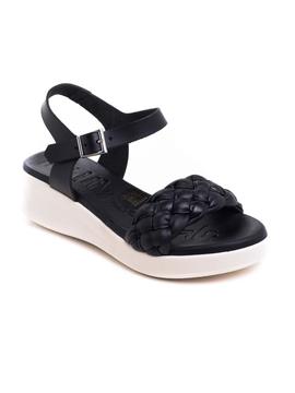 Sandalia Oh My Sandals 4995 Negra para Mujer