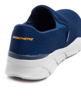 Sliper Skechers 232016 Azul para Hombre