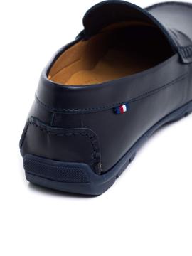 Mocasín Esteve 1623 Azul para Hombre