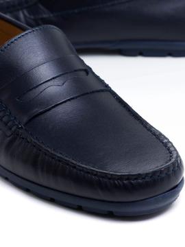 Mocasín Esteve 1623 Azul para Hombre