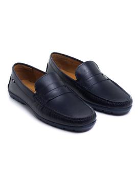 Mocasín Esteve 1623 Azul para Hombre