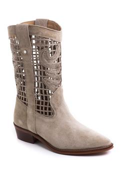 Bota Campera  Alpe 22461135 Piedra para Mujer