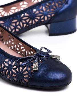 Zapato Pitillos 1401 Azul Marino para Mujer