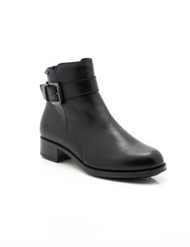 Botin Callaghan De Piel Negro 79224