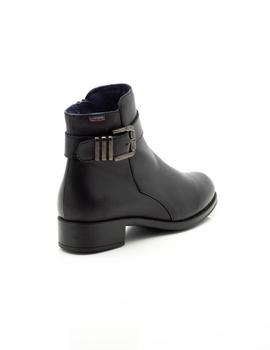 Botin Callaghan De Piel Negro 79224