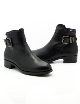 Botin Callaghan De Piel Negro 79224