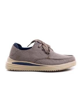 Zapato Skechers Marrón para Hombre