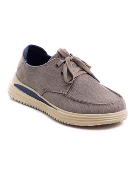 Zapato Skechers Marrón para Hombre