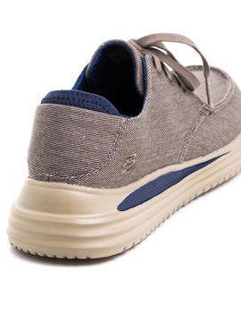 Zapato Skechers Marrón para Hombre