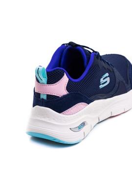 Deportivo Skechers 149723 Azul para Mujer