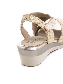 Sandalia Pitillos 1313 Beige para Mujer