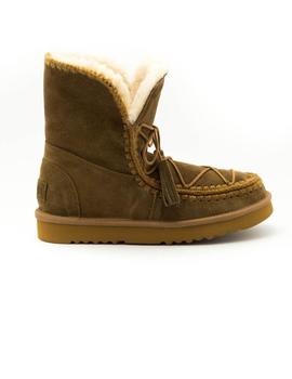 Botin CoronelTapiocca De Piel Camel T3220-3