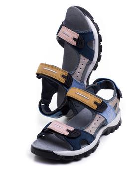 Sandalia Coronel Tapiocca T5017 Azul y rosa para Mujer