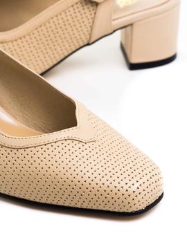 Zapato Trebede 553 Beige para Mujer