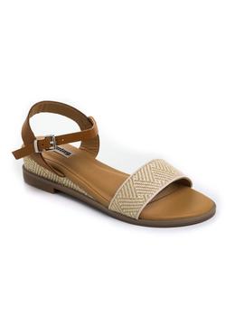 Sandalia Mtng Sunset 51216 Beige para Mujer