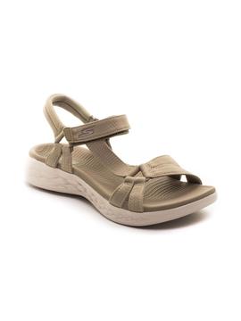 Sandalia Skerchers 15316 Taupe para Mujer