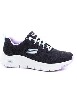 Deportivo Skechers 149414 Negro para Mujer