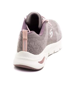 Deportivo Skechers 149414 Gris para Mujer