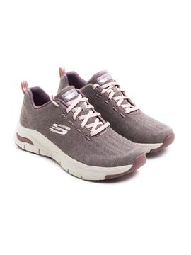 Deportivo Skechers 149414 Gris para Mujer