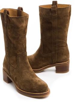 Bota Campera Alpe 2616/1119 Cuero para Mujer