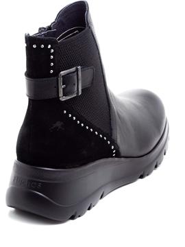 Botines Fluchos F1529 Negro para Mujer