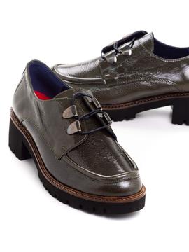 Zapato Callaghan 13441 Musgo para Mujer