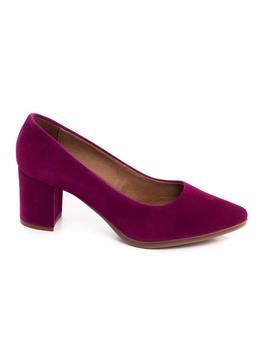 Zapato Mimao Ante Vino para Mujer