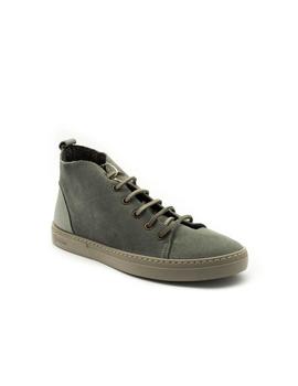 Botin NaturalWorld De Piel Gris 6203