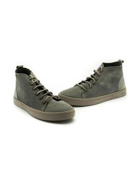 Botin NaturalWorld De Piel Gris 6203