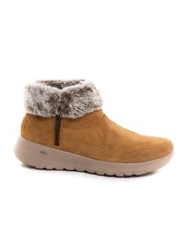 Botin Skechers Camel para Mujer