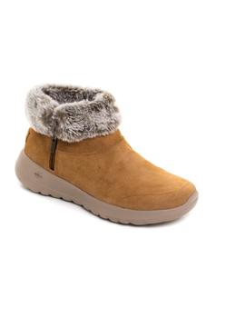 Botin Skechers Camel para Mujer