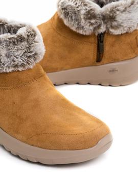 Botin Skechers Camel para Mujer