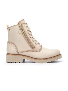 Botín Pikolinos VICAR W0V-8610C1 Marfil Para Mujer