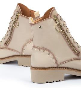 Botín Pikolinos VICAR W0V-8610C1 Marfil Para Mujer