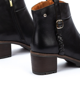 Botines Pikolinos Llanes W7H Negros para Mujer