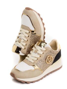 Deportivo Xti 14112  Beige para Mujer