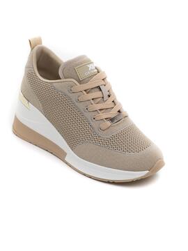 Deportivo Xti 1411119 Beige para Mujer